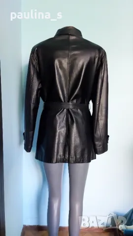 Два различни броя / Дамско двуредно яке / манто с вата, от естествена кожа , снимка 5 - Якета - 50335503