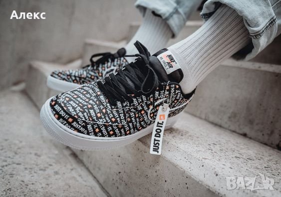 Nike Air Force 1 Just Do It - кецове, снимка 9 - Кецове - 38810456