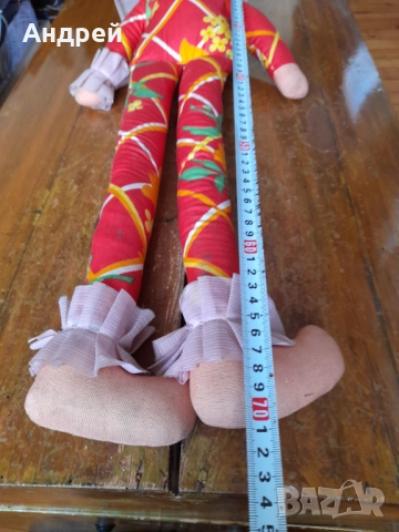 Стара кукла,клоун #26, снимка 2 - Други ценни предмети - 52228260