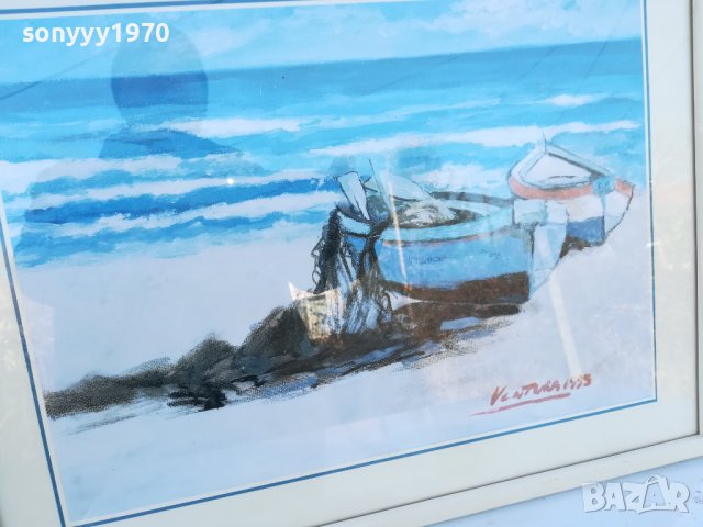 КАРТИНА ОТ ГЕРМАНИЯ 2402241855, снимка 2 - Антикварни и старинни предмети - 44450039