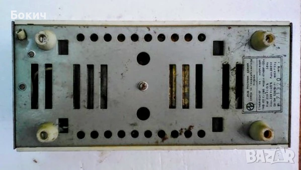 Използван стабилизатор за напрежение ~220V / 50Hz СТАБОР 120, български на Респром, снимка 2 - Други инструменти - 51075950