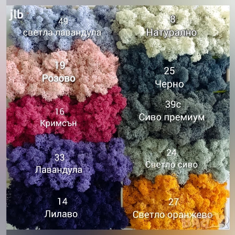 Скандинавски мъх за живи стени, пана и декорации, Премиум почистен Скандинавски мъх, снимка 3 - Декорация за дома - 36784939