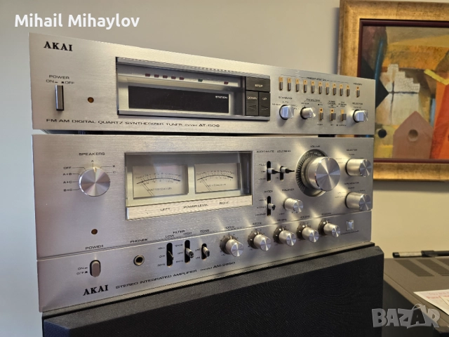 Продавам усилвател Akai AM-2950 и тунер Akai AT-S08