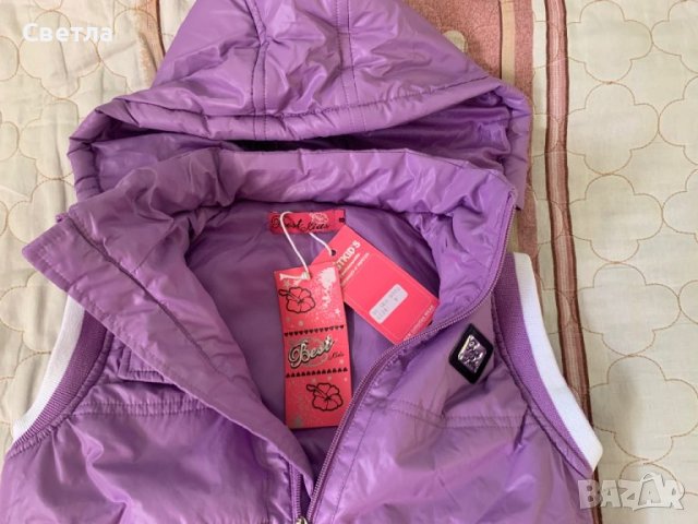 Ново яке без ръкави за 8 години, снимка 6 - Детски якета и елеци - 42673344