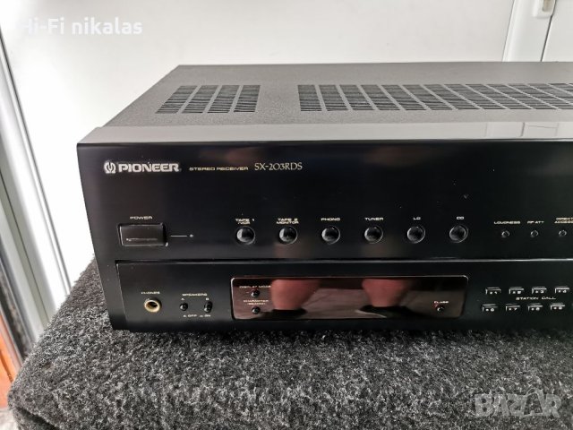 Усилвател Ресийвър с RDS PIONEER SX-203 RDS, снимка 2 - Ресийвъри, усилватели, смесителни пултове - 41816169