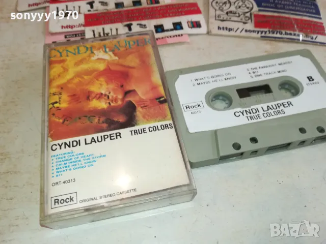 SYNDI LAUPER TRUE COLORS-ORIGINAL TAPE 2112240509