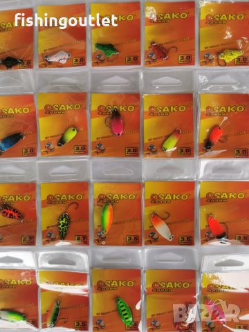 20бр клатушки различни за кефал и пъстърва с поразителен ефект. Нови !, снимка 12 - Такъми - 34336847