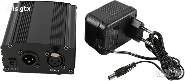 Фантомно захранване За кондензаторен микрофон, Phantom Power Supply 48V Anti-Noise