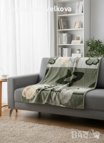 Меко топло одеяло, снимка 11 - Олекотени завивки и одеяла - 53310692