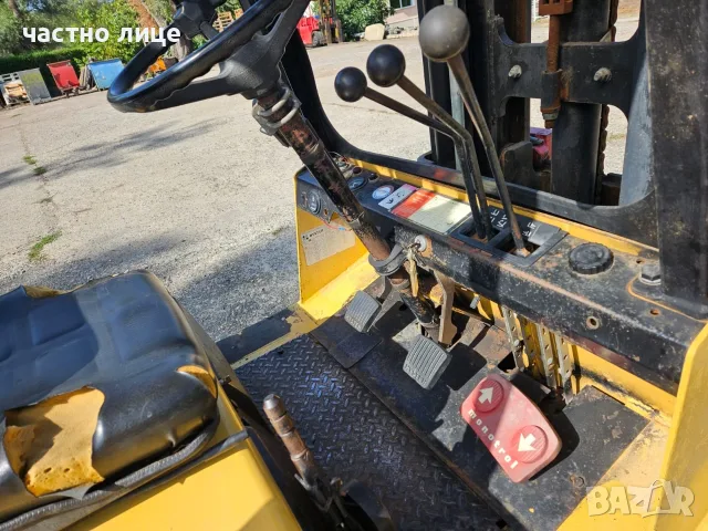 продавам Мотокар Hyster 3т газ , вдига на 5.7м + своб. ход, снимка 7 - Индустриална техника - 52793032