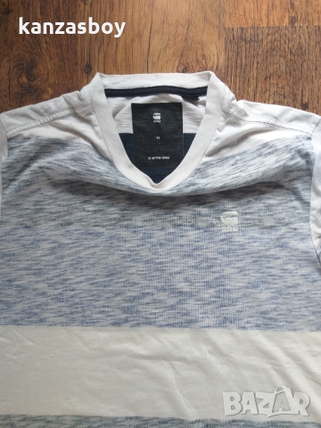 g-star brallio - страхотна мъжка тениска КАТО НОВА, снимка 5 - Тениски - 36037744