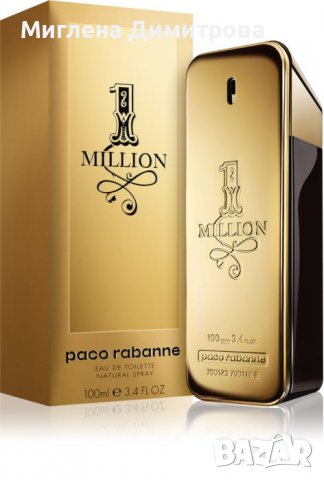 Мъжки парфюм - Paco Rabanne 1 Million 100 мл, снимка 2 - Мъжки парфюми - 38702742