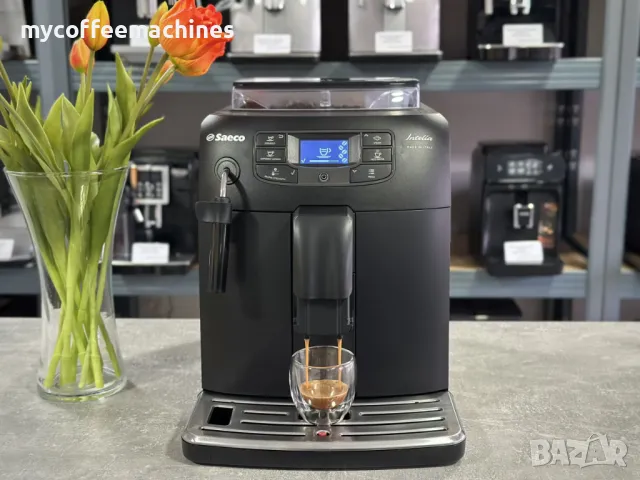 Кафемашина Saeco Intelia Deluxe Made In Italy, снимка 2 - Кафемашини - 49224345