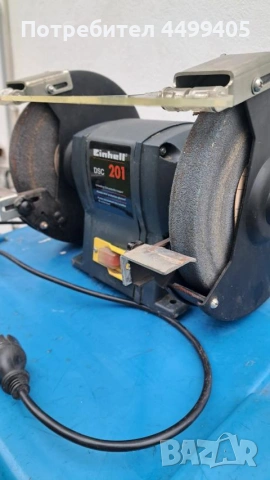 Шмиргел EINHELL, снимка 3 - Други машини и части - 53844691