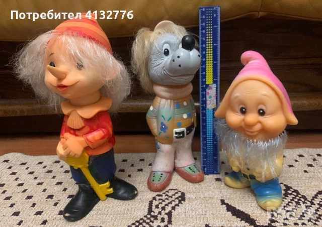 Гумени играчки СССР 70-80 г., снимка 3 - Антикварни и старинни предмети - 53828605