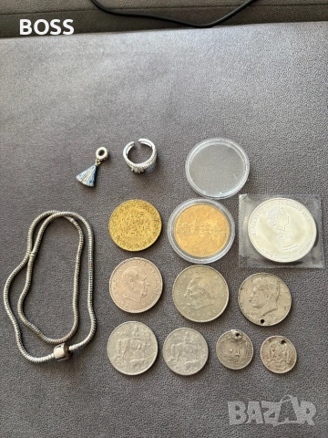 Сребърни монети и бижута, снимка 2 - Нумизматика и бонистика - 53592995