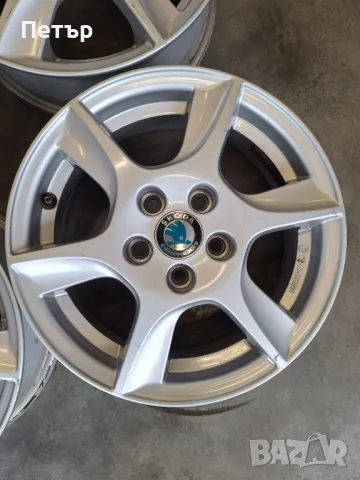Aлуминиеви Джанти за Шкода -Фолсваген- 5х100х57-14ски, снимка 4 - Гуми и джанти - 49867278