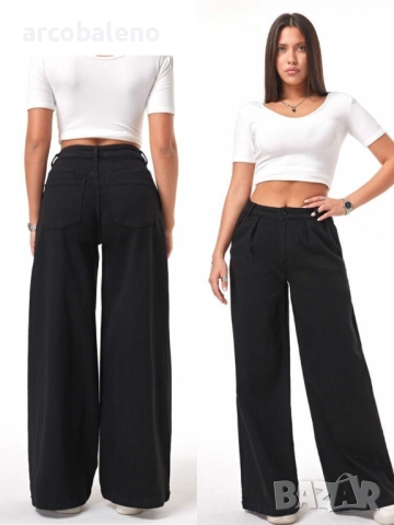 Дамски дънки с висока талия, 2цвята , снимка 9 - Дънки - 51738784