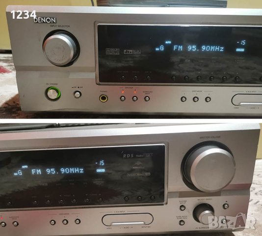 7-канален Усилвател DENON AVR-1507 410W с дистанционно домашно кино, снимка 2 - Ресийвъри, усилватели, смесителни пултове - 42381291