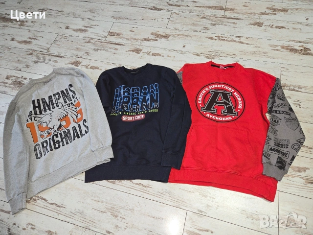 Лот от три блузи за момче 146-152см