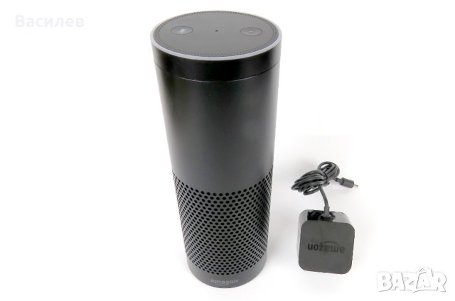 Смарт колонка Amazon Echo 1 с изкуствен интелект, снимка 1 - Аудиосистеми - 42066176