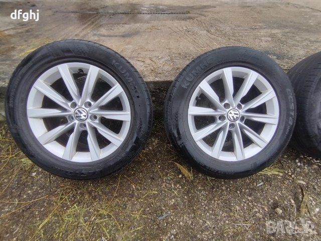 17-ки джанти VW Tiguan Sharan Passat и д-р 5х112 , снимка 2 - Гуми и джанти - 52865872