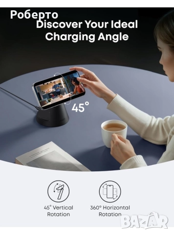 3в1 зарядна станция Anker, снимка 6 - Оригинални зарядни - 52959483