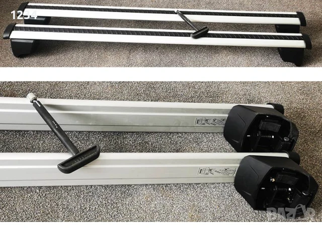 Нови ригинални алуминиеви напречни греди за AUDI A6 F4 C6 Avant рейки багажник, снимка 2 - Аксесоари и консумативи - 50545031