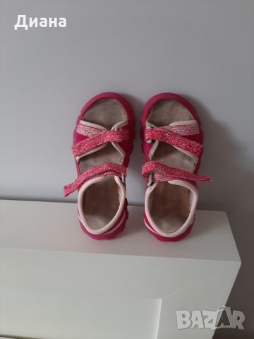 Цикламени сандали, стелка 18,5 см