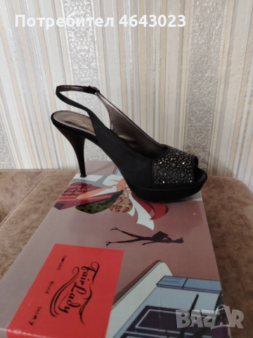 Сандали Fair Lady с камъни – блясък и изящество, снимка 2 - Сандали - 52309644