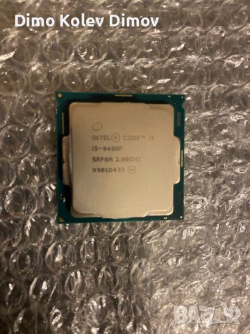 Intel Core i5 9400f. 100% Напълно Работещ!, снимка 1 - Процесори - 42144403