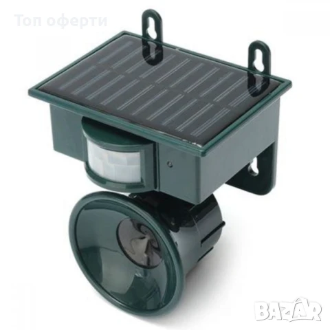 Ултразвуков соларен птицегон гони мишки кучета диви животни гълъби мощ, снимка 4 - Друга електроника - 51176775