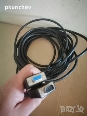 Удължител VGA кабел 9 метра, снимка 3 - Кабели и адаптери - 40641567