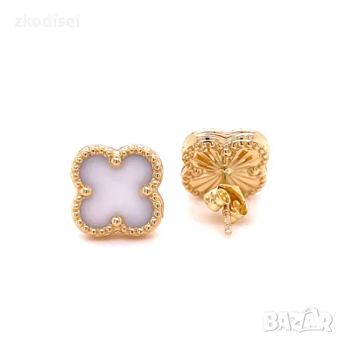 Златни обеци Van Cleef & Arpels 3,23гр. 14кр. проба:585 модел:29533-6, снимка 2 - Обеци - 49495960