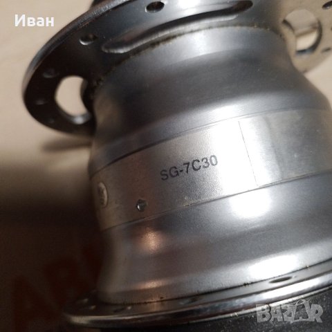 Задна главина - контра с 7 вътрешни скорости ,SHIMANO NEXSUS ., снимка 3 - Части за велосипеди - 41411454