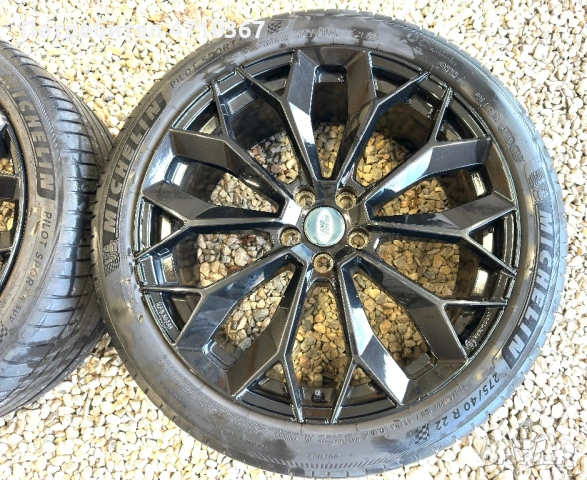 Джанти Рейндж Роувър, 22ки,5х120, 9.5J ET49, с Michelin Pilot 275/40, снимка 3 - Гуми и джанти - 53750798