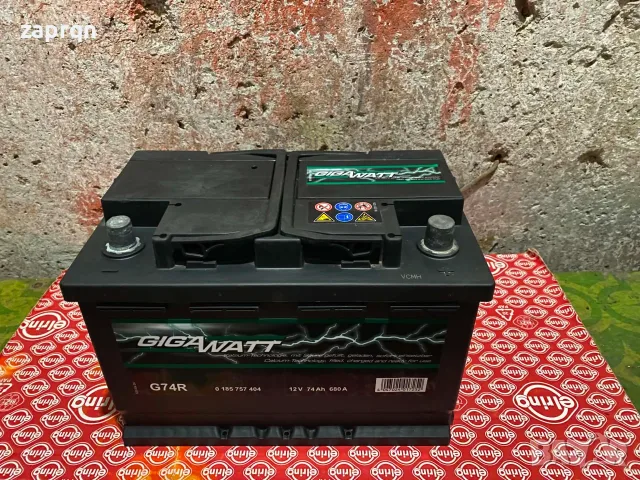 Акумулатор Gigawatt 74 амп/ч с гаранция