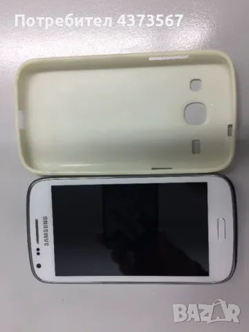 Продавам моб.тел.Samsung CORE,GT-18260,цвят бял,с калъф и зарядно, снимка 2 - Samsung - 49174372