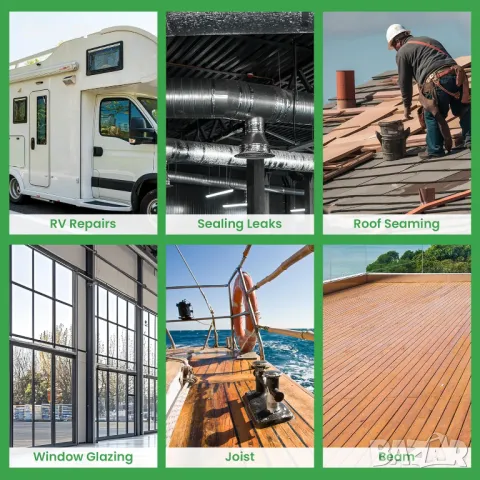 Лента за греди TAPEBEAR 100 мм x 15 м, водоустойчива антикорозионна лента, снимка 6 - Други стоки за дома - 47991068