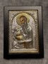 🔥Византийска икона „Св. Симеон Богоприемец с Младенец Иисус“ - сребро 925 + златен печат CLARTÉ🔥, снимка 1