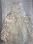Сватбена рокля с букет, було и чанта , снимка 1