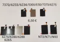 Дисплей Nokia X2,X3,C5,7020,2710,515,220,206,X3-02,C3-01,N92,N82,N79,E52,7260,C6,C5-01,5230,R55,7600, снимка 5