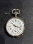 Швейцарски СРЕБЪРЕН джобен часовник 1901г.  - 10 РУБИНА -  ПРОМОЦИЯ, снимка 17