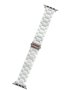 Стилна Верижка/ Каишка за Apple Watch 40mm Бяла, снимка 1 - Смарт часовници - 40422886
