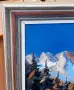 Живописна картина - планински пейзаж, снимка 10