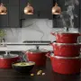 Висококачествен комплект касероли Cheffinger – елегантност, здравина и удобство в кухнята, снимка 5