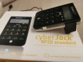 Четец на EU ID карти с чип, Reiner SCT CyberJack RFID Standard, черен, снимка 4