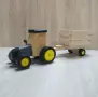 Декоративен дървен трактор с ремарке DMAR 303M3A2, снимка 2