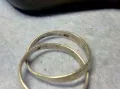 ДВА ПРЪСТЕНА в ЕДНО РЯДЪК ВИНТИДЖ АРТ МОДЕЛ ДВОЕН СРЕБЪРЕН ПРЪСТЕН Тип ХАЛКА СРЕБРО 925 ПРОБА 49869, снимка 3