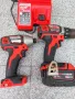 Milwaukee M18 BDD и M18 BID Винтоверт и Импакт, снимка 1